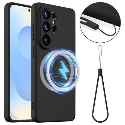 Shockproof Silicone Magsafe Phone Case, For Galaxy S26 FE 5G, For Samsung Galaxy S26+ 5G, For Samsung Galaxy S26 Edge 5G, For Samsung Galaxy S26 Ultra 5G, For Samsung Galaxy S26 5G, For Samsung Galaxy S25 FE 5G, For Samsung Galaxy S25 Edge 5G          ...