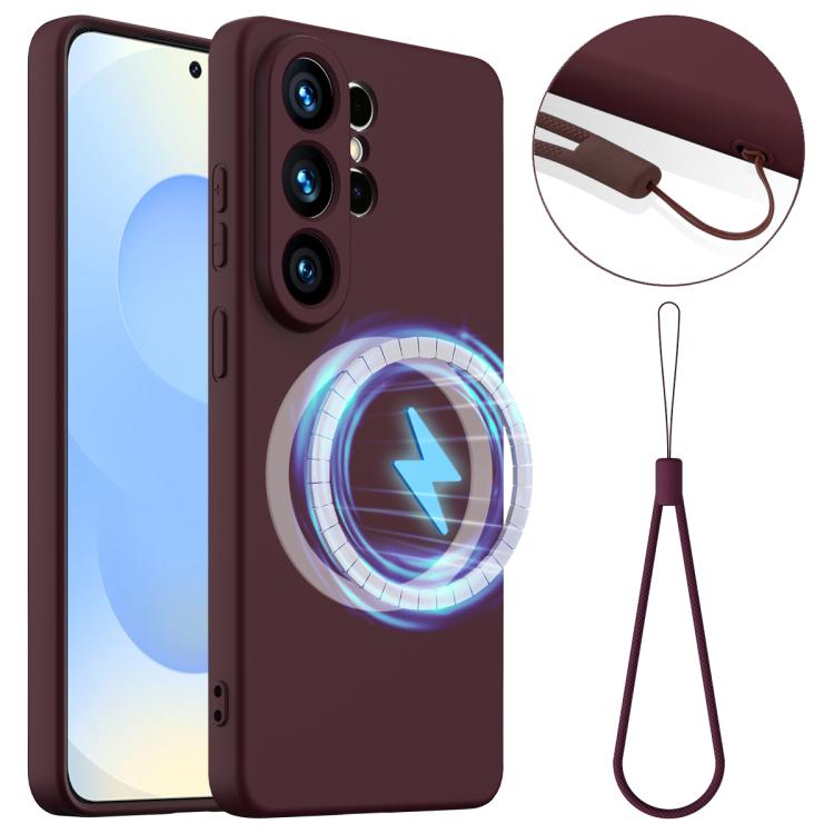 Shockproof Silicone Magsafe Phone Case, For Galaxy S26 FE 5G, For Samsung Galaxy S26+ 5G, For Samsung Galaxy S26 Edge 5G, For Samsung Galaxy S26 Ultra 5G, For Samsung Galaxy S26 5G, For Samsung Galaxy S25 FE 5G, For Samsung Galaxy S25 Edge 5G          ...