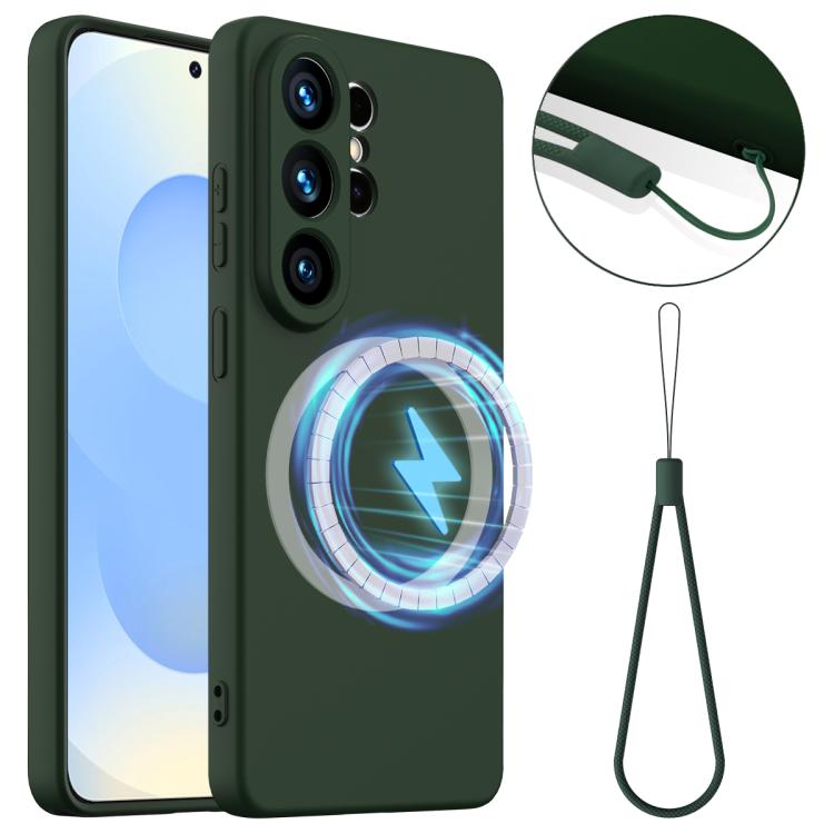 Shockproof Silicone Magsafe Phone Case, For Galaxy S26 FE 5G, For Samsung Galaxy S26+ 5G, For Samsung Galaxy S26 Edge 5G, For Samsung Galaxy S26 Ultra 5G, For Samsung Galaxy S26 5G, For Samsung Galaxy S25 FE 5G, For Samsung Galaxy S25 Edge 5G          ...