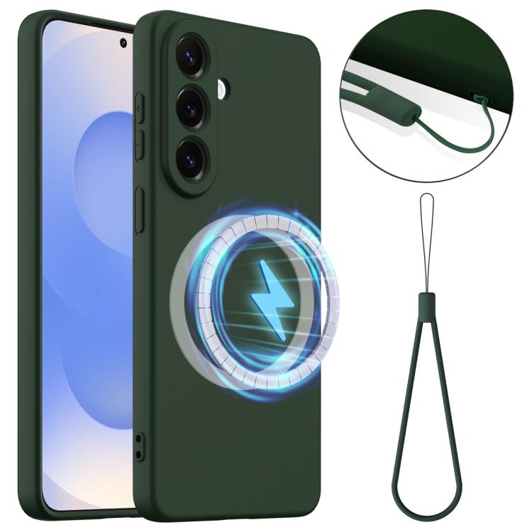 Shockproof Silicone Magsafe Phone Case, For Galaxy S26 FE 5G, For Samsung Galaxy S26+ 5G, For Samsung Galaxy S26 Edge 5G, For Samsung Galaxy S26 Ultra 5G, For Samsung Galaxy S26 5G, For Samsung Galaxy S25 FE 5G, For Samsung Galaxy S25 Edge 5G          ...