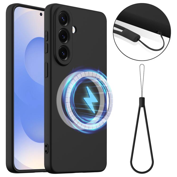 Shockproof Silicone Magsafe Phone Case, For Galaxy S26 FE 5G, For Samsung Galaxy S26+ 5G, For Samsung Galaxy S26 Edge 5G, For Samsung Galaxy S26 Ultra 5G, For Samsung Galaxy S26 5G, For Samsung Galaxy S25 FE 5G, For Samsung Galaxy S25 Edge 5G          ...