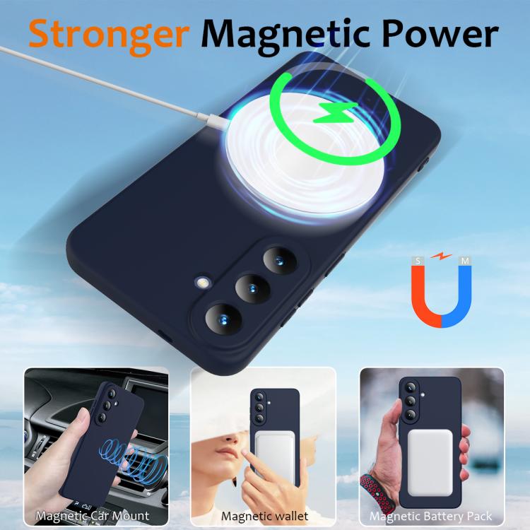 Shockproof Silicone Magsafe Phone Case, For Galaxy S26 FE 5G, For Samsung Galaxy S26+ 5G, For Samsung Galaxy S26 Edge 5G, For Samsung Galaxy S26 Ultra 5G, For Samsung Galaxy S26 5G, For Samsung Galaxy S25 FE 5G, For Samsung Galaxy S25 Edge 5G          ...