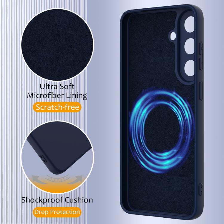 Shockproof Silicone Magsafe Phone Case, For Galaxy S26 FE 5G, For Samsung Galaxy S26+ 5G, For Samsung Galaxy S26 Edge 5G, For Samsung Galaxy S26 Ultra 5G, For Samsung Galaxy S26 5G, For Samsung Galaxy S25 FE 5G, For Samsung Galaxy S25 Edge 5G          ...