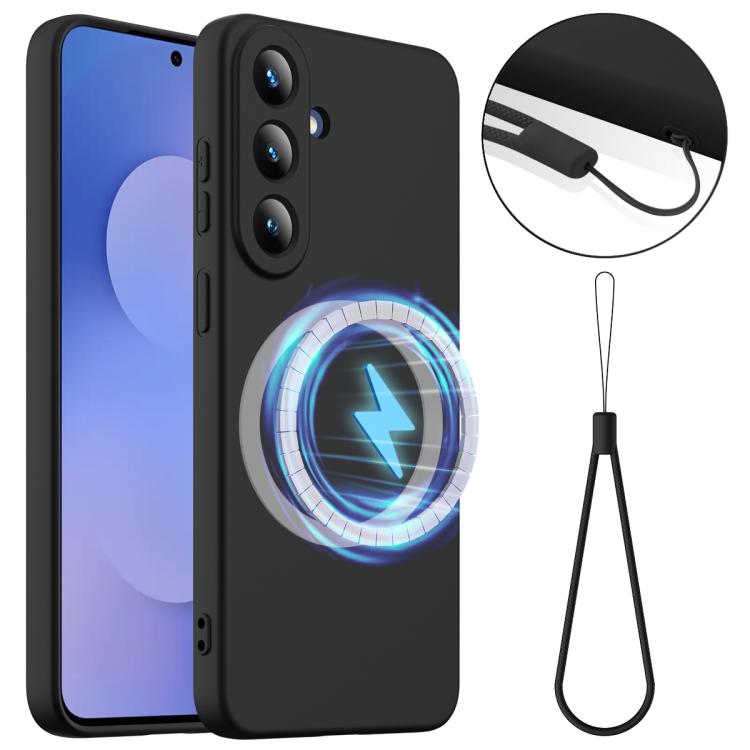 Shockproof Silicone Magsafe Phone Case, For Galaxy S26 FE 5G, For Samsung Galaxy S26+ 5G, For Samsung Galaxy S26 Edge 5G, For Samsung Galaxy S26 Ultra 5G, For Samsung Galaxy S26 5G, For Samsung Galaxy S25 FE 5G, For Samsung Galaxy S25 Edge 5G          ...