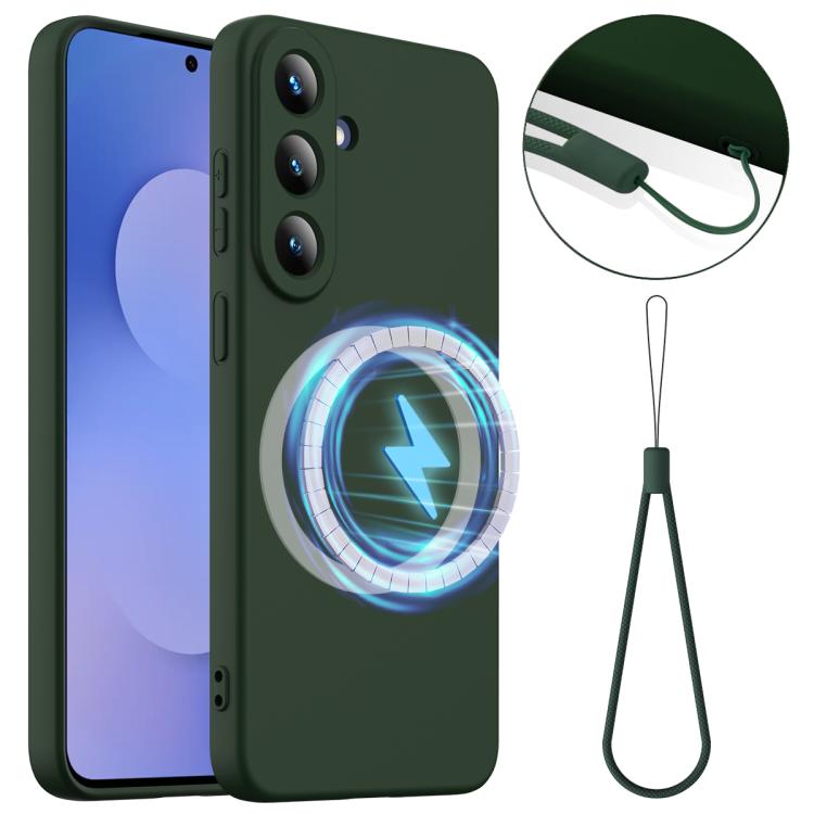 Shockproof Silicone Magsafe Phone Case, For Galaxy S26 FE 5G, For Samsung Galaxy S26+ 5G, For Samsung Galaxy S26 Edge 5G, For Samsung Galaxy S26 Ultra 5G, For Samsung Galaxy S26 5G, For Samsung Galaxy S25 FE 5G, For Samsung Galaxy S25 Edge 5G          ...