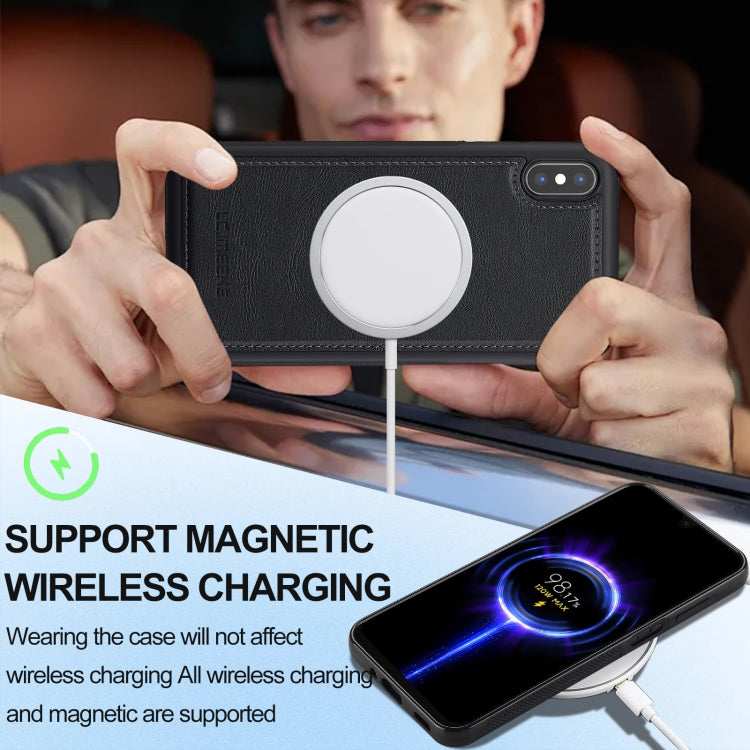 LC.IMEEKE L3 Series Detachable RFID Card Bag Magsafe Phone Case