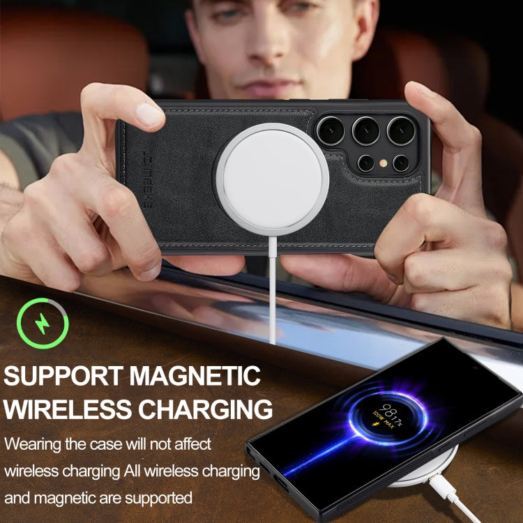 LC.IMEEKE L3 Series Detachable RFID Card Bag Magsafe Phone Case, For Samsung Galaxy S24 Ultra 5G, For Samsung Galaxy S24+ 5G, For Samsung Galaxy S24 5G, For Samsung Galaxy S23 FE 5G, For Samsung Galaxy S23 Ultra 5G, For Samsung Galaxy S20 FE           ...