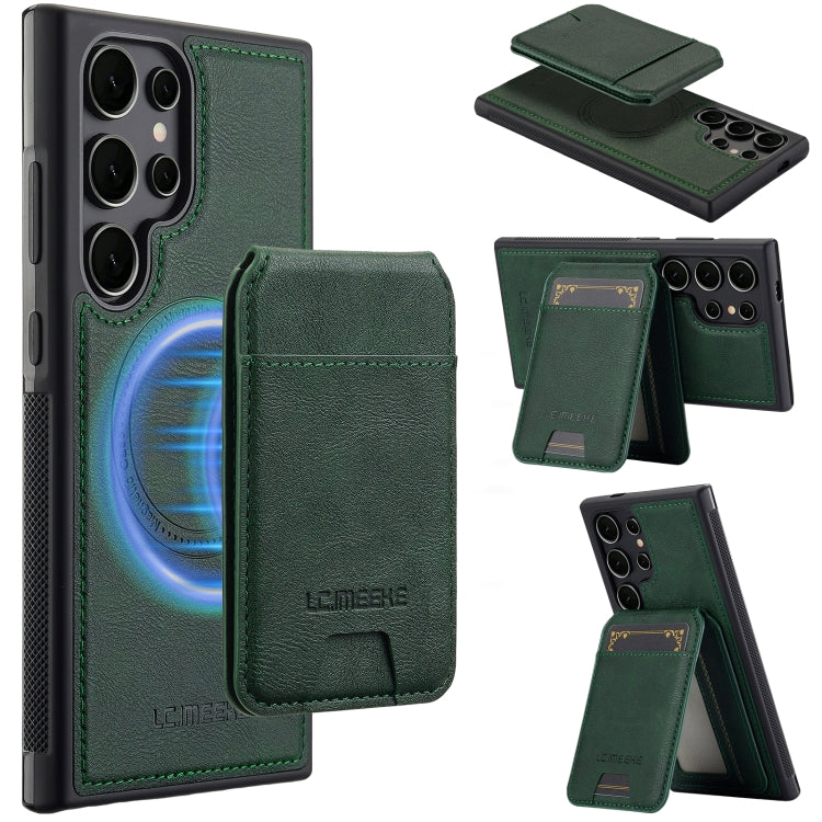 LC.IMEEKE L3 Series Detachable RFID Card Bag Magsafe Phone Case, For Samsung Galaxy S24 Ultra 5G, For Samsung Galaxy S24+ 5G, For Samsung Galaxy S24 5G, For Samsung Galaxy S23 FE 5G, For Samsung Galaxy S23 Ultra 5G, For Samsung Galaxy S20 FE           ...