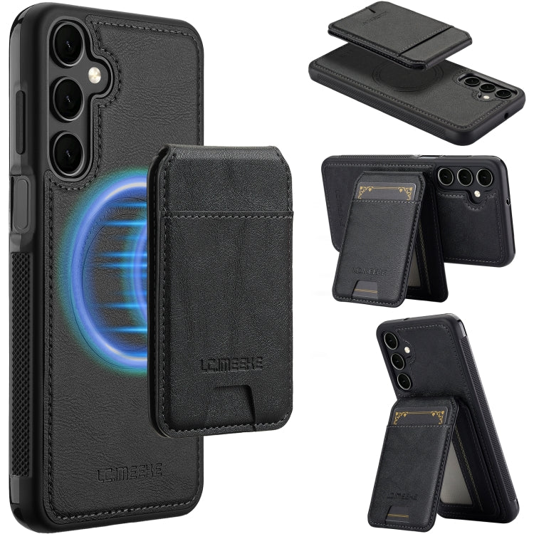 LC.IMEEKE L3 Series Detachable RFID Card Bag Magsafe Phone Case, For Samsung Galaxy S24 Ultra 5G, For Samsung Galaxy S24+ 5G, For Samsung Galaxy S24 5G, For Samsung Galaxy S23 FE 5G, For Samsung Galaxy S23 Ultra 5G, For Samsung Galaxy S20 FE           ...