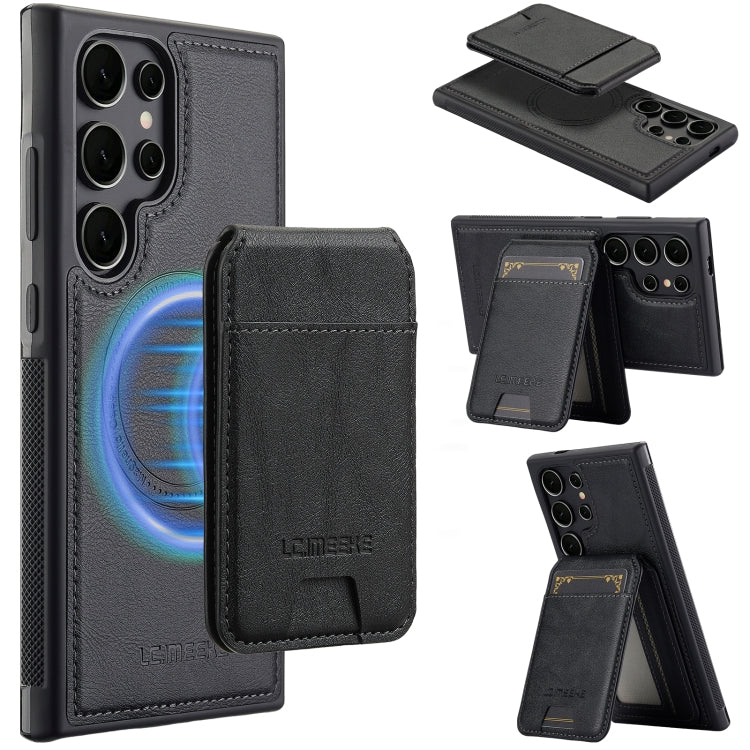 LC.IMEEKE L3 Series Detachable RFID Card Bag Magsafe Phone Case, For Samsung Galaxy S24 Ultra 5G, For Samsung Galaxy S24+ 5G, For Samsung Galaxy S24 5G, For Samsung Galaxy S23 FE 5G, For Samsung Galaxy S23 Ultra 5G, For Samsung Galaxy S20 FE           ...