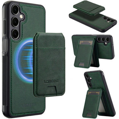 LC.IMEEKE L3 Series Detachable RFID Card Bag Magsafe Phone Case, For Samsung Galaxy S24 Ultra 5G, For Samsung Galaxy S24+ 5G, For Samsung Galaxy S24 5G, For Samsung Galaxy S23 FE 5G, For Samsung Galaxy S23 Ultra 5G, For Samsung Galaxy S20 FE           ...