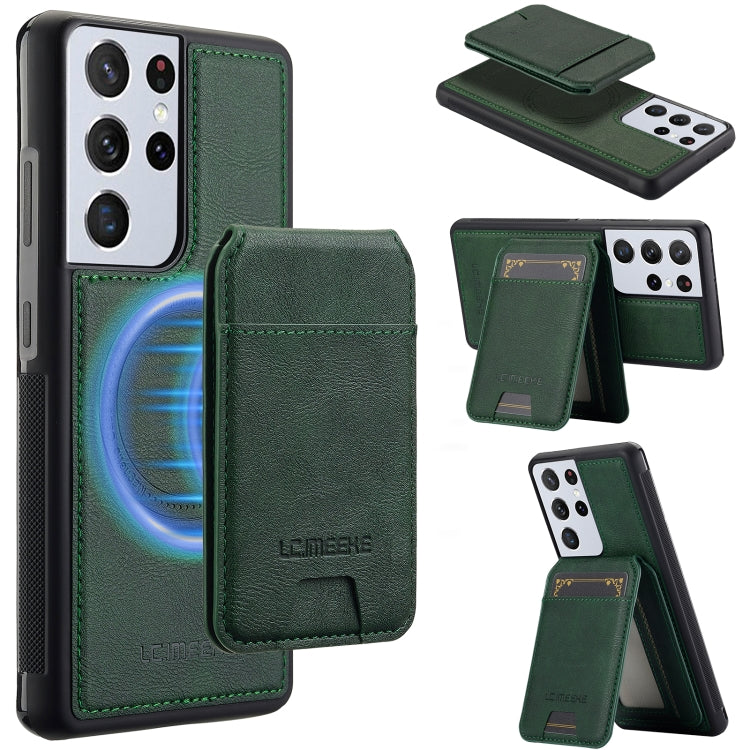 LC.IMEEKE L3 Series Detachable RFID Card Bag Magsafe Phone Case, For Samsung Galaxy S21 FE 5G, For Samsung Galaxy S21 5G, For Samsung Galaxy S21+ 5G, For Samsung Galaxy S21 Ultra 5G