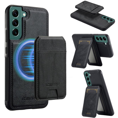 LC.IMEEKE L3 Series Detachable RFID Card Bag Magsafe Phone Case, For Samsung Galaxy S21 FE 5G, For Samsung Galaxy S21 5G, For Samsung Galaxy S21+ 5G, For Samsung Galaxy S21 Ultra 5G