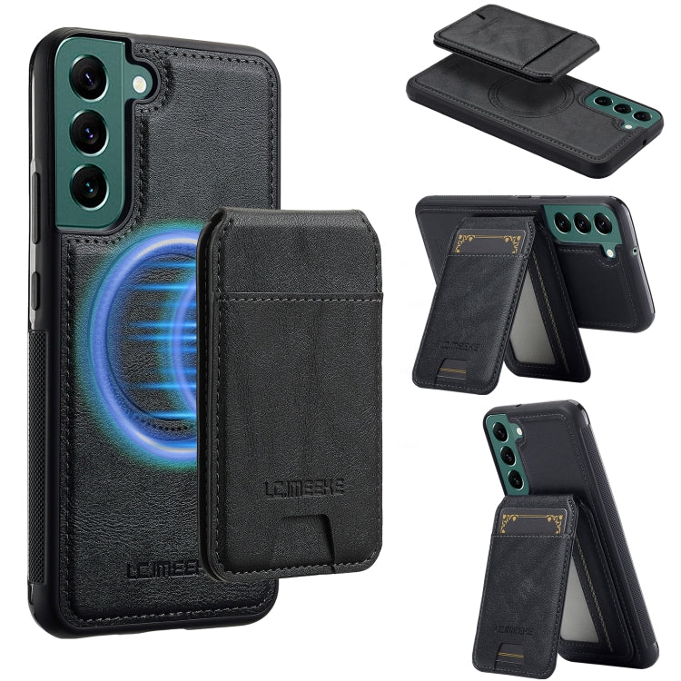 LC.IMEEKE L3 Series Detachable RFID Card Bag Magsafe Phone Case, For Samsung Galaxy S21 FE 5G, For Samsung Galaxy S21 5G, For Samsung Galaxy S21+ 5G, For Samsung Galaxy S21 Ultra 5G