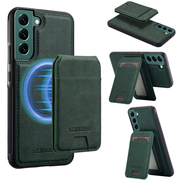 LC.IMEEKE L3 Series Detachable RFID Card Bag Magsafe Phone Case, For Samsung Galaxy S24 Ultra 5G, For Samsung Galaxy S24+ 5G, For Samsung Galaxy S24 5G, For Samsung Galaxy S23 FE 5G, For Samsung Galaxy S23 Ultra 5G, For Samsung Galaxy S20 FE           ...