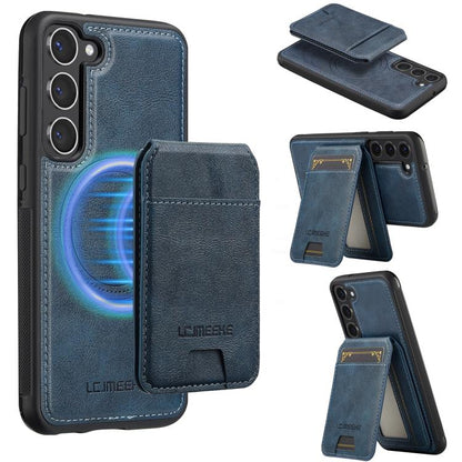 LC.IMEEKE L3 Series Detachable RFID Card Bag Magsafe Phone Case, For Galaxy S26 FE 5G, For Samsung Galaxy S26+ 5G, For Samsung Galaxy S26 Ultra 5G, For Samsung Galaxy S26 5G, For Samsung Galaxy S25 Edge 5G, For Samsung Galaxy S25 5G                    ...