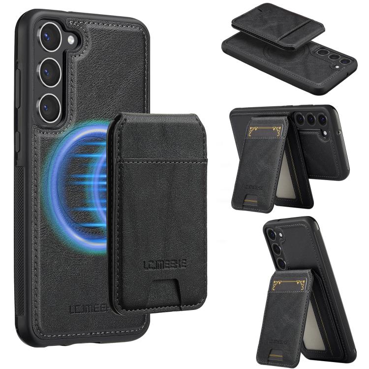 LC.IMEEKE L3 Series Detachable RFID Card Bag Magsafe Phone Case, For Galaxy S26 FE 5G, For Samsung Galaxy S26+ 5G, For Samsung Galaxy S26 Ultra 5G, For Samsung Galaxy S26 5G, For Samsung Galaxy S25 Edge 5G, For Samsung Galaxy S25 5G                    ...