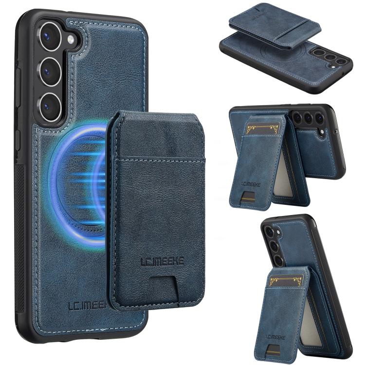 LC.IMEEKE L3 Series Detachable RFID Card Bag Magsafe Phone Case, For Galaxy S26 FE 5G, For Samsung Galaxy S26+ 5G, For Samsung Galaxy S26 Ultra 5G, For Samsung Galaxy S26 5G, For Samsung Galaxy S25 Edge 5G, For Samsung Galaxy S25 5G                    ...