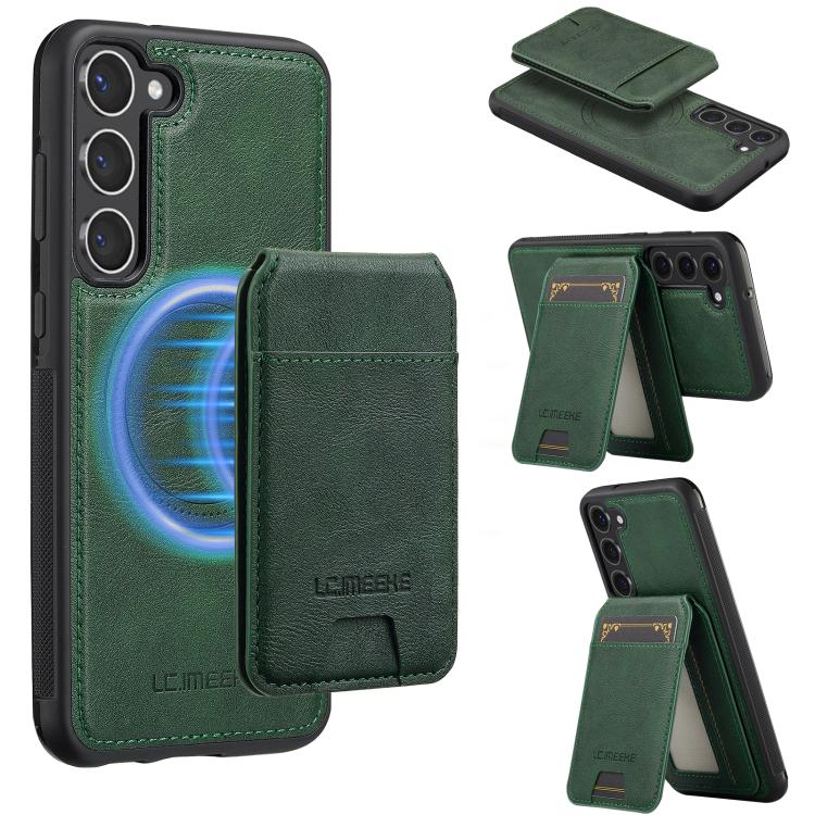 LC.IMEEKE L3 Series Detachable RFID Card Bag Magsafe Phone Case, For Galaxy S26 FE 5G, For Samsung Galaxy S26+ 5G, For Samsung Galaxy S26 Ultra 5G, For Samsung Galaxy S26 5G, For Samsung Galaxy S25 Edge 5G, For Samsung Galaxy S25 5G                    ...
