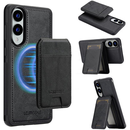 LC.IMEEKE L3 Series Detachable RFID Card Bag Magsafe Phone Case, For Galaxy S26 FE 5G, For Samsung Galaxy S26+ 5G, For Samsung Galaxy S26 Ultra 5G, For Samsung Galaxy S26 5G, For Samsung Galaxy S25 Edge 5G, For Samsung Galaxy S25 5G                    ...