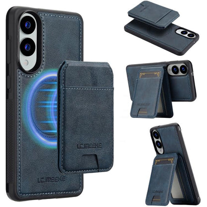 LC.IMEEKE L3 Series Detachable RFID Card Bag Magsafe Phone Case, For Galaxy S26 FE 5G, For Samsung Galaxy S26+ 5G, For Samsung Galaxy S26 Ultra 5G, For Samsung Galaxy S26 5G, For Samsung Galaxy S25 Edge 5G, For Samsung Galaxy S25 5G                    ...