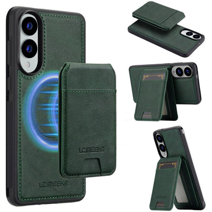 LC.IMEEKE L3 Series Detachable RFID Card Bag Magsafe Phone Case, For Galaxy S26 FE 5G, For Samsung Galaxy S26+ 5G, For Samsung Galaxy S26 Ultra 5G, For Samsung Galaxy S26 5G, For Samsung Galaxy S25 Edge 5G, For Samsung Galaxy S25 5G                    ...