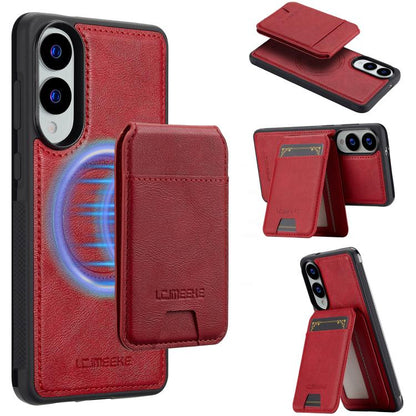 LC.IMEEKE L3 Series Detachable RFID Card Bag Magsafe Phone Case, For Galaxy S26 FE 5G, For Samsung Galaxy S26+ 5G, For Samsung Galaxy S26 Ultra 5G, For Samsung Galaxy S26 5G, For Samsung Galaxy S25 Edge 5G, For Samsung Galaxy S25 5G                    ...