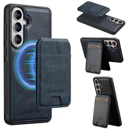 LC.IMEEKE L3 Series Detachable RFID Card Bag Magsafe Phone Case, For Galaxy S26 FE 5G, For Samsung Galaxy S26+ 5G, For Samsung Galaxy S26 Ultra 5G, For Samsung Galaxy S26 5G, For Samsung Galaxy S25 Edge 5G, For Samsung Galaxy S25 5G                    ...