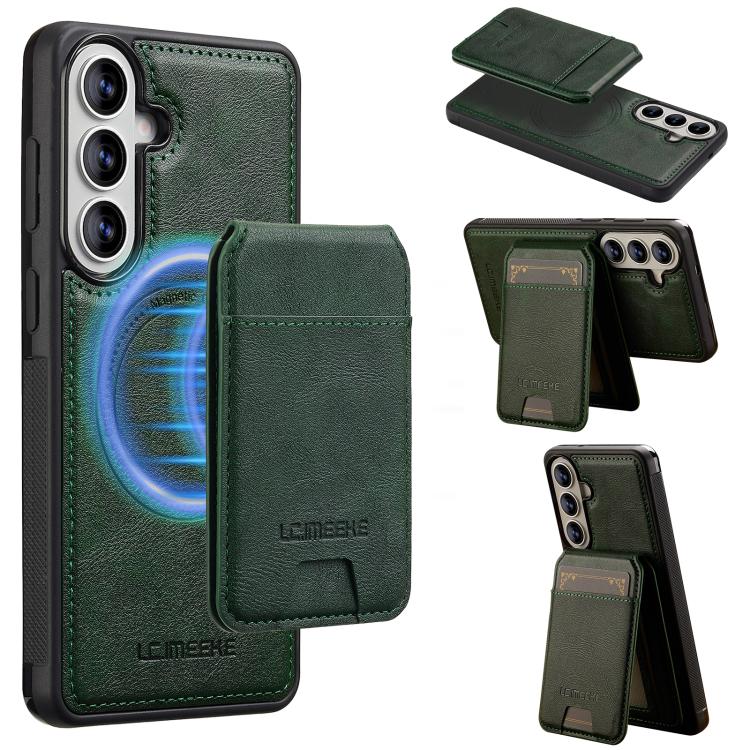 LC.IMEEKE L3 Series Detachable RFID Card Bag Magsafe Phone Case, For Galaxy S26 FE 5G, For Samsung Galaxy S26+ 5G, For Samsung Galaxy S26 Ultra 5G, For Samsung Galaxy S26 5G, For Samsung Galaxy S25 Edge 5G, For Samsung Galaxy S25 5G                    ...