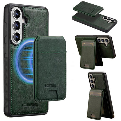 LC.IMEEKE L3 Series Detachable RFID Card Bag Magsafe Phone Case, For Galaxy S26 FE 5G, For Samsung Galaxy S26+ 5G, For Samsung Galaxy S26 Ultra 5G, For Samsung Galaxy S26 5G, For Samsung Galaxy S25 Edge 5G, For Samsung Galaxy S25 5G                    ...