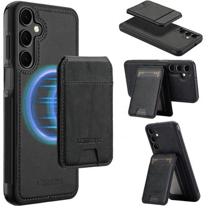 LC.IMEEKE L3 Series Detachable RFID Card Bag Magsafe Phone Case, For Galaxy S26 FE 5G, For Samsung Galaxy S26+ 5G, For Samsung Galaxy S26 Ultra 5G, For Samsung Galaxy S26 5G, For Samsung Galaxy S25 Edge 5G, For Samsung Galaxy S25 5G                    ...