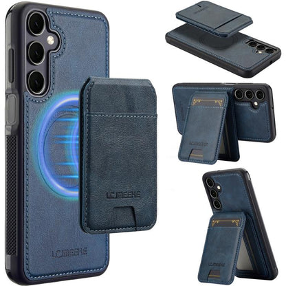 LC.IMEEKE L3 Series Detachable RFID Card Bag Magsafe Phone Case, For Galaxy S26 FE 5G, For Samsung Galaxy S26+ 5G, For Samsung Galaxy S26 Ultra 5G, For Samsung Galaxy S26 5G, For Samsung Galaxy S25 Edge 5G, For Samsung Galaxy S25 5G                    ...