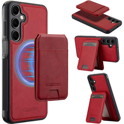 LC.IMEEKE L3 Series Detachable RFID Card Bag Magsafe Phone Case, For Galaxy S26 FE 5G, For Samsung Galaxy S26+ 5G, For Samsung Galaxy S26 Ultra 5G, For Samsung Galaxy S26 5G, For Samsung Galaxy S25 Edge 5G, For Samsung Galaxy S25 5G                    ...