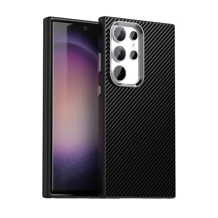 Carbon Fiber Series IMD Phone Case, For Samsung Galaxy S25 Ultra 5G, For Samsung Galaxy S24 FE 5G, For Samsung Galaxy S24+ 5G, For Samsung Galaxy S24 5G, For Samsung Galaxy S23 FE 5G, For Samsung Galaxy S23 Ultra 5G, For Samsung Galaxy S23+ 5G         ...