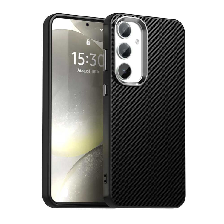 Carbon Fiber Series IMD Phone Case, For Samsung Galaxy S25 Ultra 5G, For Samsung Galaxy S24 FE 5G, For Samsung Galaxy S24+ 5G, For Samsung Galaxy S24 5G, For Samsung Galaxy S23 FE 5G, For Samsung Galaxy S23 Ultra 5G, For Samsung Galaxy S23+ 5G         ...