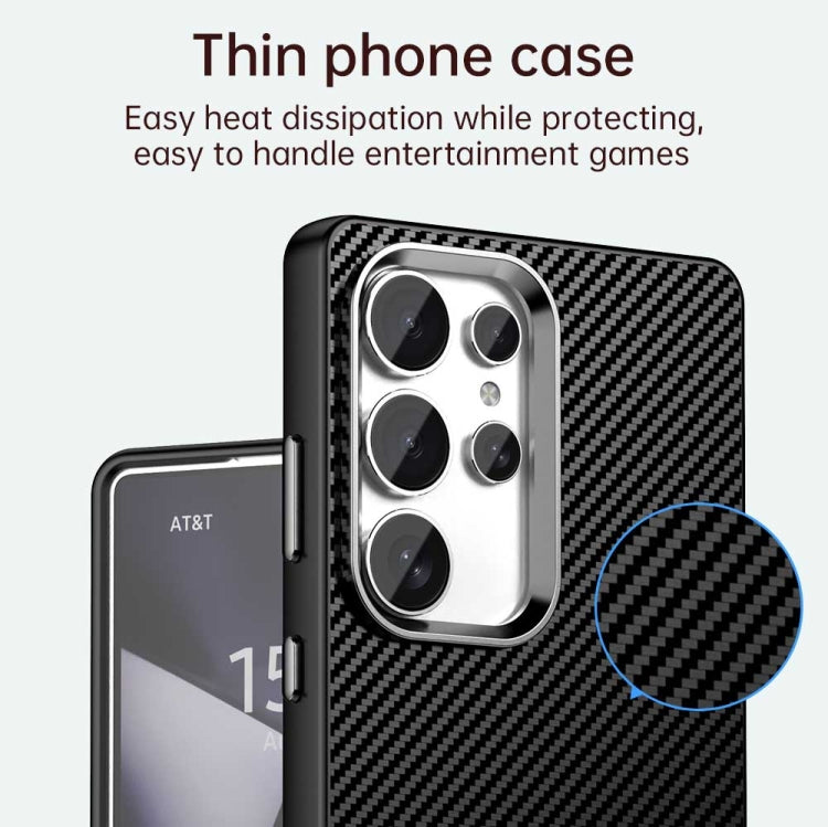 Carbon Fiber Series IMD Phone Case, For Samsung Galaxy S25 Ultra 5G, For Samsung Galaxy S24 FE 5G, For Samsung Galaxy S24+ 5G, For Samsung Galaxy S24 5G, For Samsung Galaxy S23 FE 5G, For Samsung Galaxy S23 Ultra 5G, For Samsung Galaxy S23+ 5G         ...