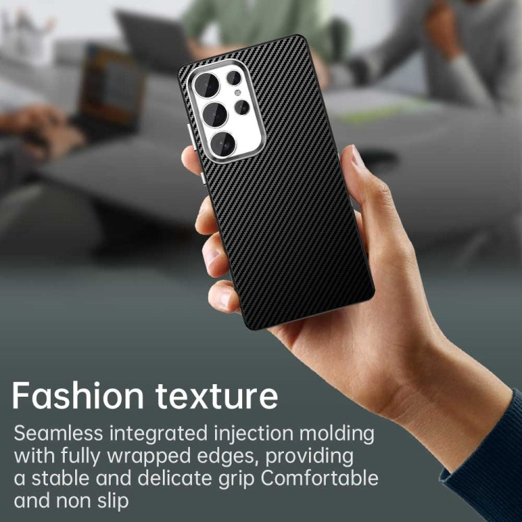 Carbon Fiber Series IMD Phone Case, For Samsung Galaxy S25 Ultra 5G, For Samsung Galaxy S24 FE 5G, For Samsung Galaxy S24+ 5G, For Samsung Galaxy S24 5G, For Samsung Galaxy S23 FE 5G, For Samsung Galaxy S23 Ultra 5G, For Samsung Galaxy S23+ 5G         ...