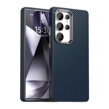 Carbon Fiber Series IMD Phone Case, For Samsung Galaxy S25 Ultra 5G, For Samsung Galaxy S24 FE 5G, For Samsung Galaxy S24+ 5G, For Samsung Galaxy S24 5G, For Samsung Galaxy S23 FE 5G, For Samsung Galaxy S23 Ultra 5G, For Samsung Galaxy S23+ 5G         ...