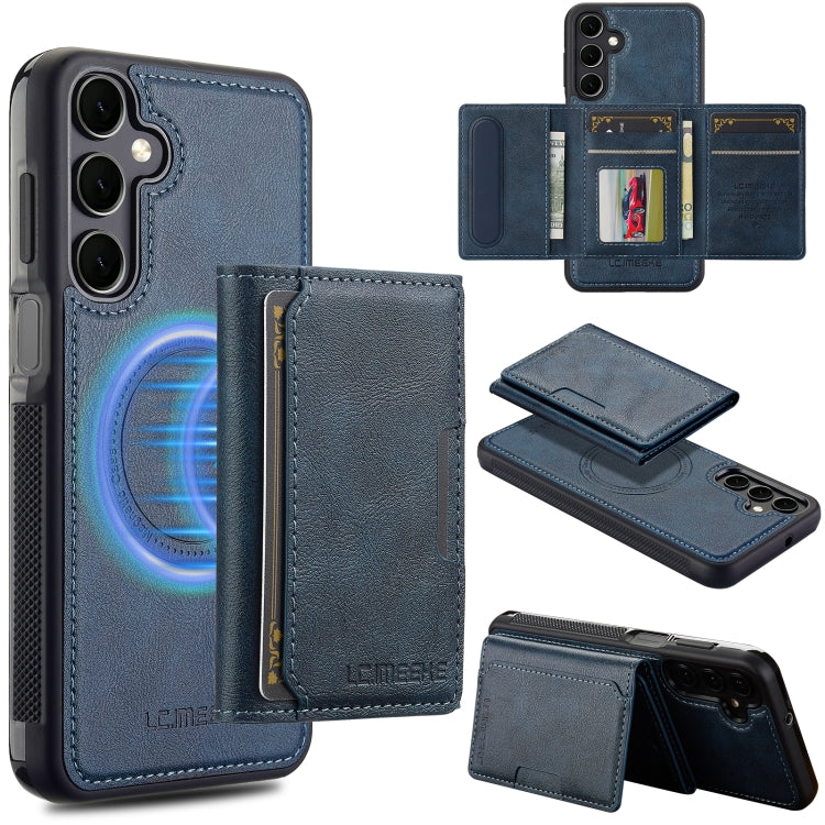 LC.IMEEKE L5 Series Detachable RFID Card Bag Magsafe Phone Case, For Samsung Galaxy S24 Ultra 5G, For Samsung Galaxy S24+ 5G, For Samsung Galaxy S24 5G, For Samsung Galaxy S23 FE 5G, For Samsung Galaxy S23 Ultra 5G, For Samsung Galaxy S20 FE           ...