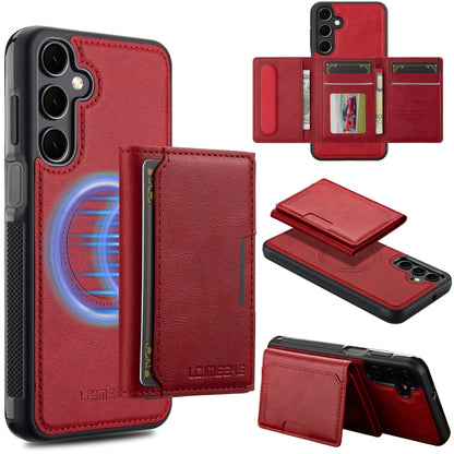 LC.IMEEKE L5 Series Detachable RFID Card Bag Magsafe Phone Case, For Samsung Galaxy S24 Ultra 5G, For Samsung Galaxy S24+ 5G, For Samsung Galaxy S24 5G, For Samsung Galaxy S23 FE 5G, For Samsung Galaxy S23 Ultra 5G, For Samsung Galaxy S20 FE           ...