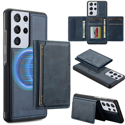 LC.IMEEKE L5 Series Detachable RFID Card Bag Magsafe Phone Case, For Samsung Galaxy S21 FE 5G, For Samsung Galaxy S21 5G, For Samsung Galaxy S21+ 5G, For Samsung Galaxy S21 Ultra 5G