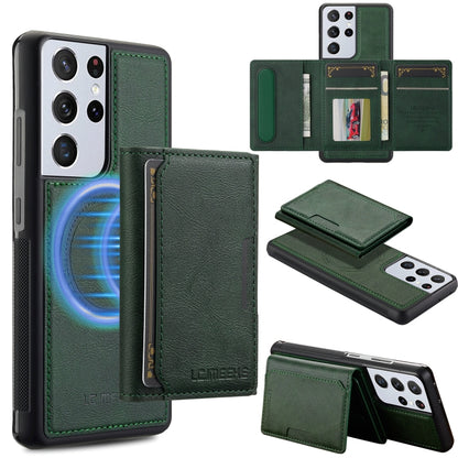LC.IMEEKE L5 Series Detachable RFID Card Bag Magsafe Phone Case, For Samsung Galaxy S21 FE 5G, For Samsung Galaxy S21 5G, For Samsung Galaxy S21+ 5G, For Samsung Galaxy S21 Ultra 5G