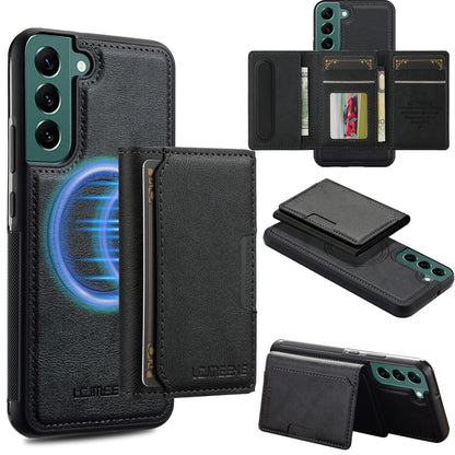 LC.IMEEKE L5 Series Detachable RFID Card Bag Magsafe Phone Case, For Samsung Galaxy S24 Ultra 5G, For Samsung Galaxy S24+ 5G, For Samsung Galaxy S24 5G, For Samsung Galaxy S23 FE 5G, For Samsung Galaxy S23 Ultra 5G, For Samsung Galaxy S20 FE           ...
