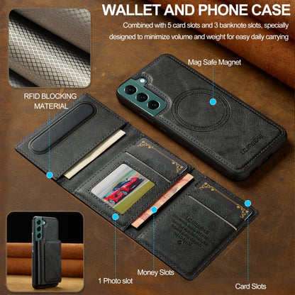 LC.IMEEKE L5 Series Detachable RFID Card Bag Magsafe Phone Case, For Samsung Galaxy S21 FE 5G, For Samsung Galaxy S21 5G, For Samsung Galaxy S21+ 5G, For Samsung Galaxy S21 Ultra 5G