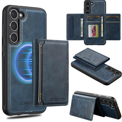 LC.IMEEKE L5 Series Detachable RFID Card Bag Magsafe Phone Case, For Galaxy S26 FE 5G, For Samsung Galaxy S26+ 5G, For Samsung Galaxy S26 Ultra 5G, For Samsung Galaxy S26 5G, For Samsung Galaxy S25 Edge 5G, For Samsung Galaxy S25 5G                    ...