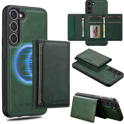 LC.IMEEKE L5 Series Detachable RFID Card Bag Magsafe Phone Case, For Galaxy S26 FE 5G, For Samsung Galaxy S26+ 5G, For Samsung Galaxy S26 Ultra 5G, For Samsung Galaxy S26 5G, For Samsung Galaxy S25 Edge 5G, For Samsung Galaxy S25 5G                    ...