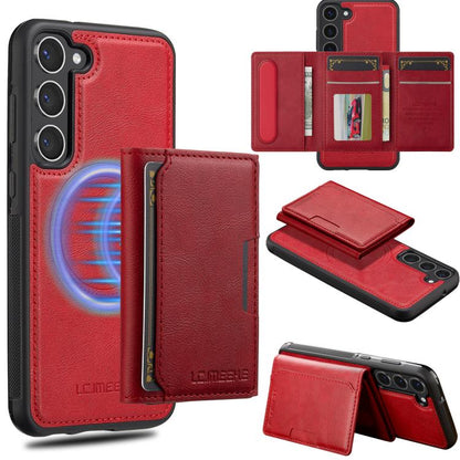 LC.IMEEKE L5 Series Detachable RFID Card Bag Magsafe Phone Case, For Galaxy S26 FE 5G, For Samsung Galaxy S26+ 5G, For Samsung Galaxy S26 Ultra 5G, For Samsung Galaxy S26 5G, For Samsung Galaxy S25 Edge 5G, For Samsung Galaxy S25 5G                    ...
