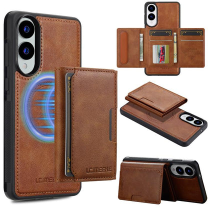 LC.IMEEKE L5 Series Detachable RFID Card Bag Magsafe Phone Case, For Galaxy S26 FE 5G, For Samsung Galaxy S26+ 5G, For Samsung Galaxy S26 Ultra 5G, For Samsung Galaxy S26 5G, For Samsung Galaxy S25 Edge 5G, For Samsung Galaxy S25 5G                    ...