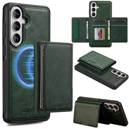 LC.IMEEKE L5 Series Detachable RFID Card Bag Magsafe Phone Case, For Galaxy S26 FE 5G, For Samsung Galaxy S26+ 5G, For Samsung Galaxy S26 Ultra 5G, For Samsung Galaxy S26 5G, For Samsung Galaxy S25 Edge 5G, For Samsung Galaxy S25 5G                    ...