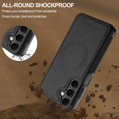 LC.IMEEKE L5 Series Detachable RFID Card Bag Magsafe Phone Case, For Galaxy S26 FE 5G, For Samsung Galaxy S26+ 5G, For Samsung Galaxy S26 Ultra 5G, For Samsung Galaxy S26 5G, For Samsung Galaxy S25 Edge 5G, For Samsung Galaxy S25 5G                    ...
